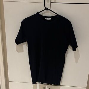 Zara Black Short Sleeve Tee